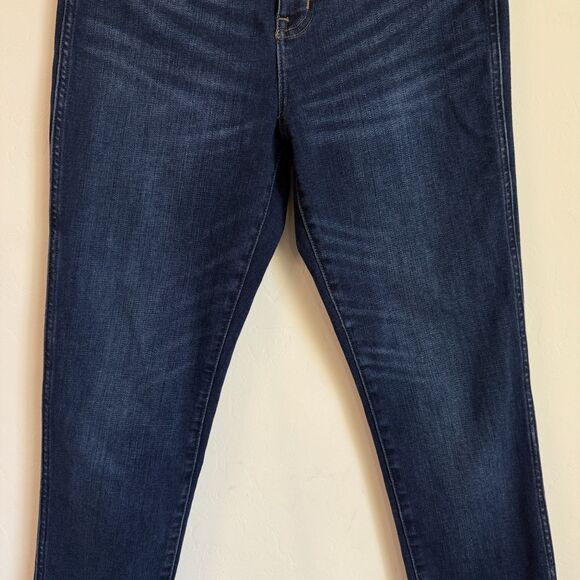 Madewell 10" High Rise Skinny Jeans Women's Size 29 Dark Wash Denim Boho Casual - Picture 4 of 12